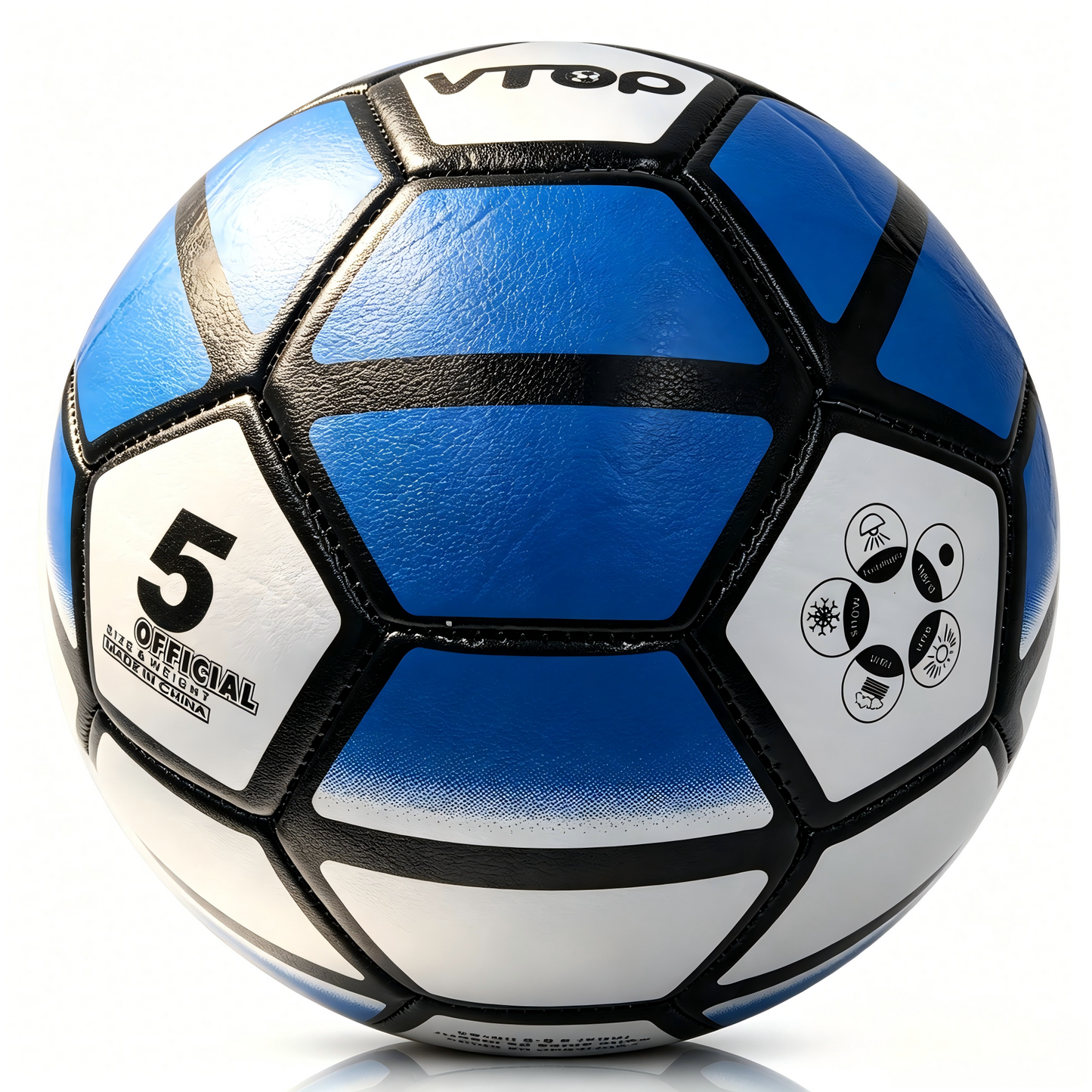 Machine stitched football