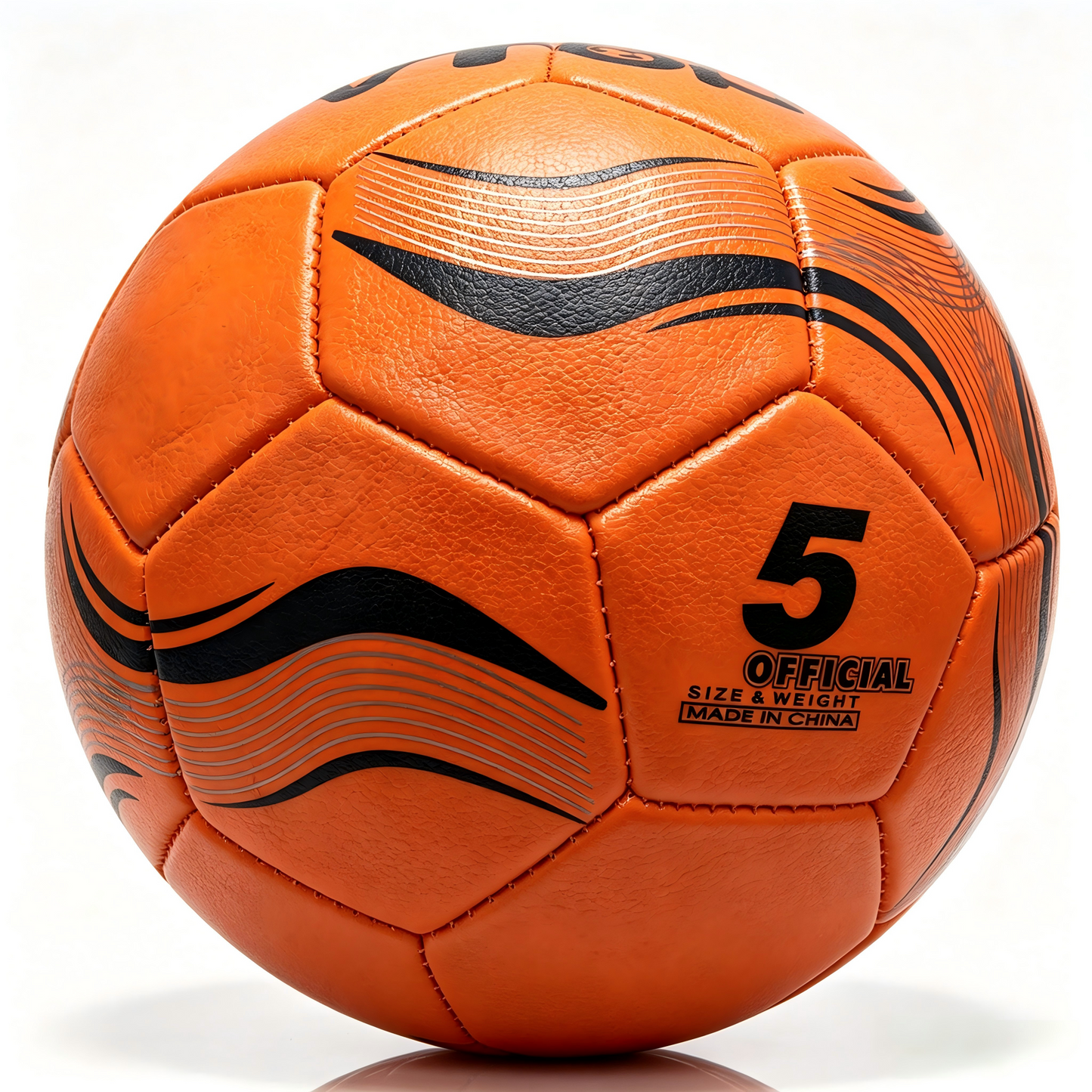 Machine stitched football