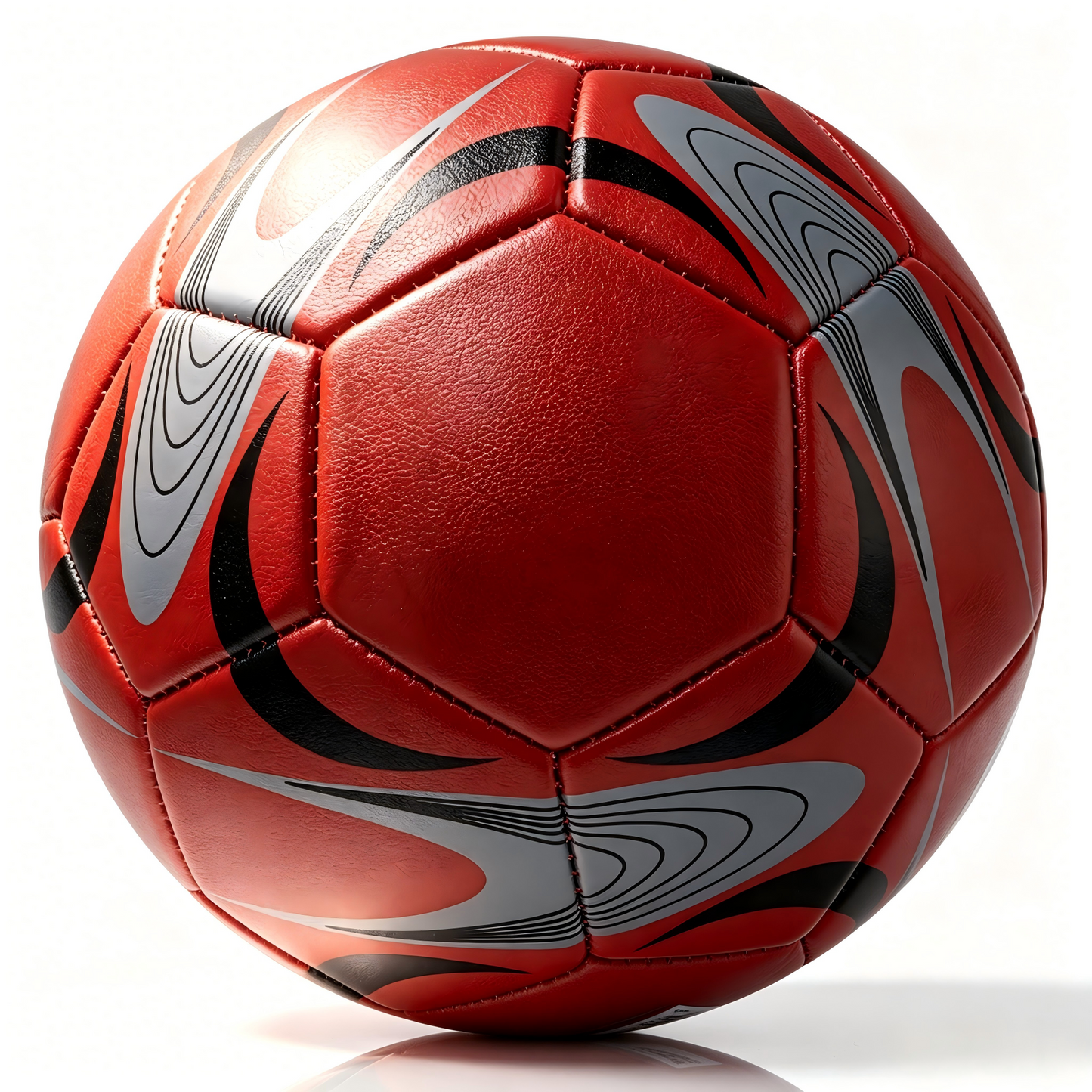 Machine stitched football